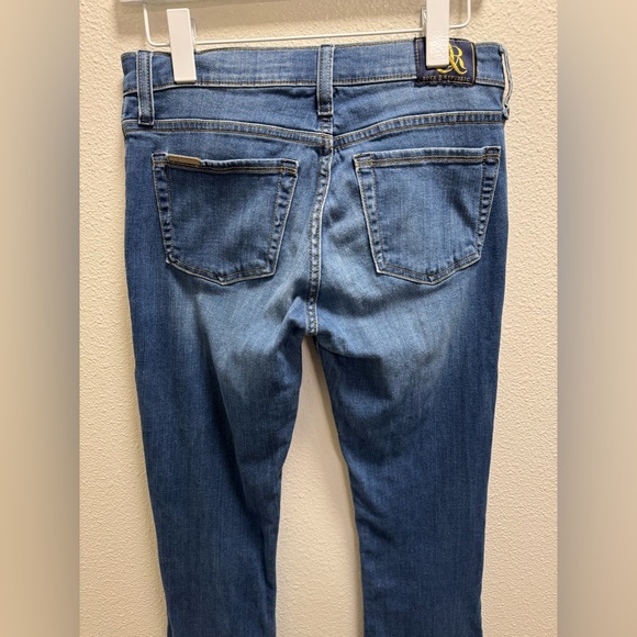 Rock & Republic Kasandra Bootcut Jeans Distressed Stretch Blue Women's 8M - Picture 5 of 7